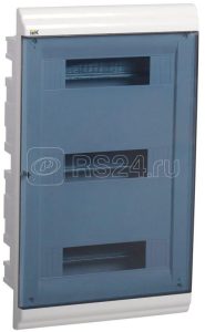 IEK PRIME Корпус пластиковый встраиваемый ЩРВ П 36 белый IP41 MKP82 V 36 41